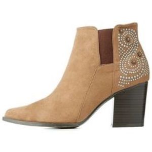 Pointed Embellished Boot